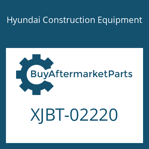 Hyundai Construction Equipment XJBT-02220 - PLUG-FILLER