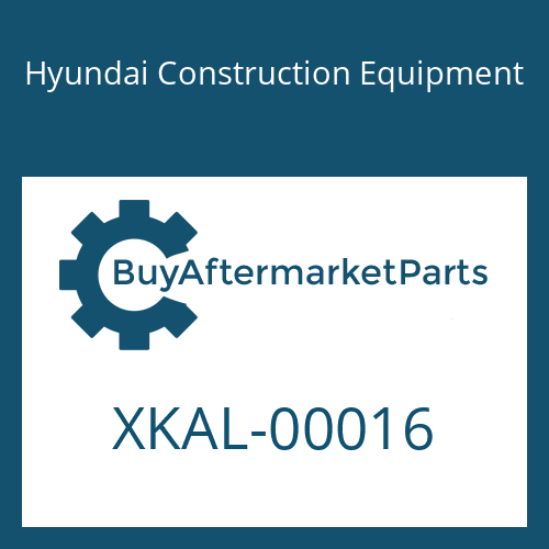 XKAL-00016 Hyundai Construction Equipment VALVE-SOLENOID
