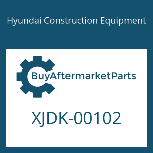Hyundai Construction Equipment XJDK-00102 - GEAR-S1