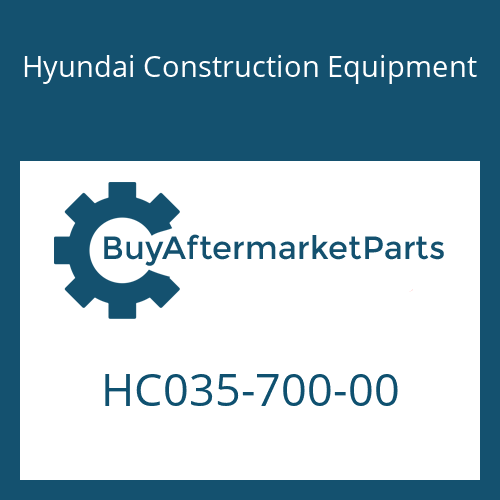 Hyundai Construction Equipment HC035-700-00 - BAND