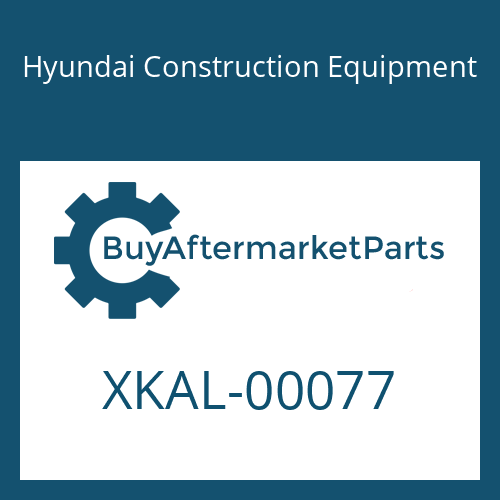 Hyundai Construction Equipment XKAL-00077 - VALVE-CUTOFF