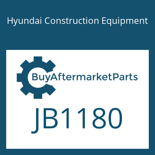 Hyundai Construction Equipment JB1180 - BOLT-HEX