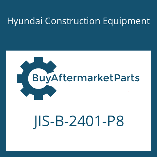 Hyundai Construction Equipment JIS-B-2401-P8 - O-RING
