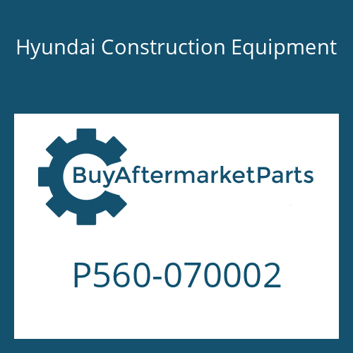Hyundai Construction Equipment P560-070002 - RING-RETAINER E
