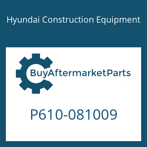 Hyundai Construction Equipment P610-081009 - HOSE ASSY-THD OX45 PF1/2x450