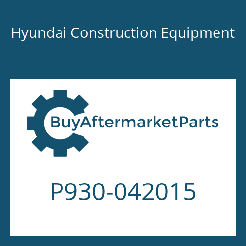 Hyundai Construction Equipment P930-042015 - HOSE ASSY-ORFS&THD