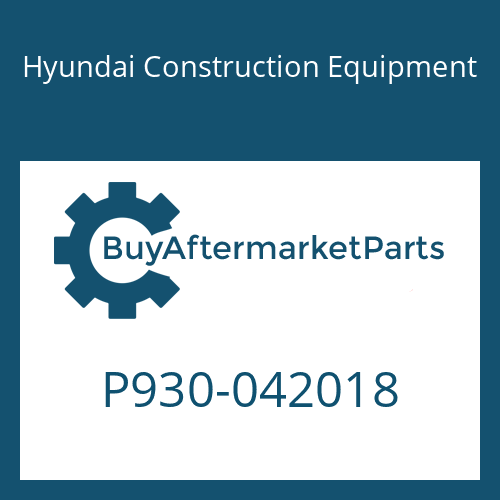 Hyundai Construction Equipment P930-042018 - HOSE ASSY-ORFS&THD