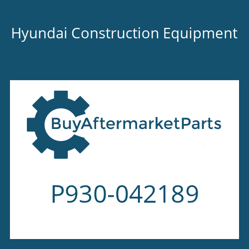 Hyundai Construction Equipment P930-042189 - HOSE ASSY-ORFS&THD