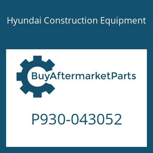 Hyundai Construction Equipment P930-043052 - HOSE ASSY-ORFS&THD