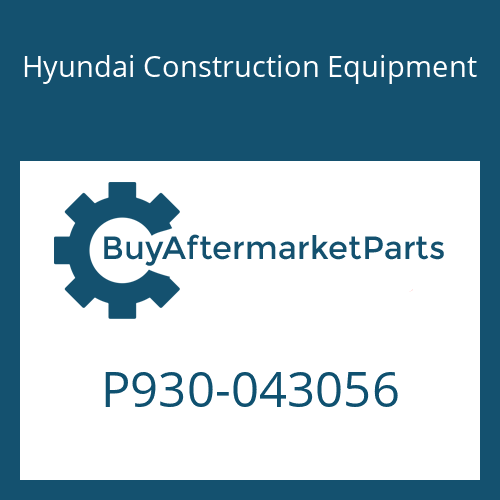 Hyundai Construction Equipment P930-043056 - HOSE ASSY-ORFS&THD