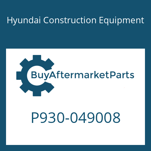 Hyundai Construction Equipment P930-049008 - HOSE ASSY-ORFS&THD