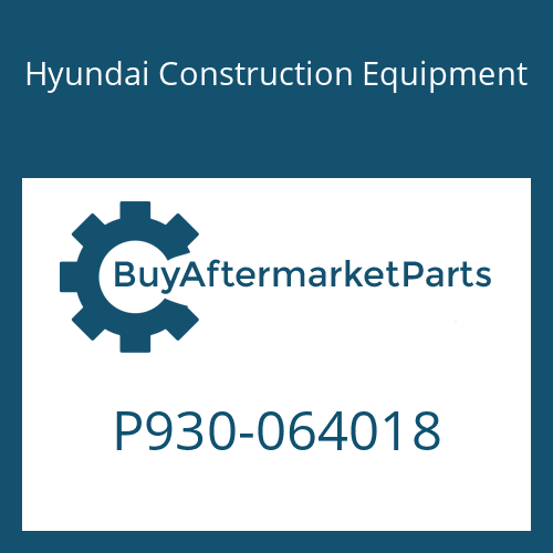 Hyundai Construction Equipment P930-064018 - HOSE ASSY-ORFS&THD