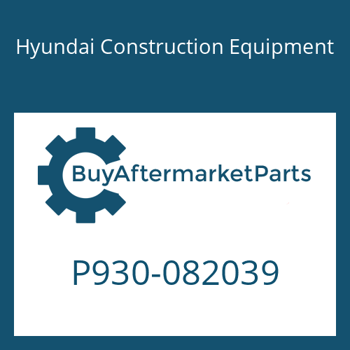 Hyundai Construction Equipment P930-082039 - HOSE ASSY-ORFS&THD