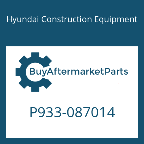 Hyundai Construction Equipment P933-087014 - HOSE ASSY-ORFS&THD