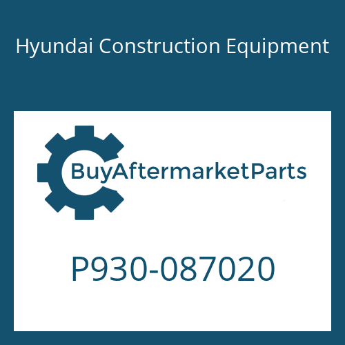 Hyundai Construction Equipment P930-087020 - HOSE ASSY-ORFS 0X90