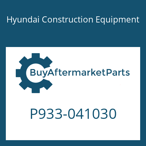 Hyundai Construction Equipment P933-041030 - HOSE ASSY-ORFS&THD