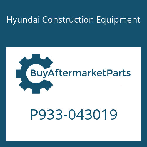 Hyundai Construction Equipment P933-043019 - HOSE ASSY-ORFS&THD