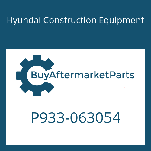Hyundai Construction Equipment P933-063054 - HOSE ASSY-ORFS&THD