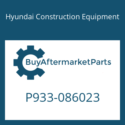 Hyundai Construction Equipment P933-086023 - HOSE ASSY-ORFS&THD