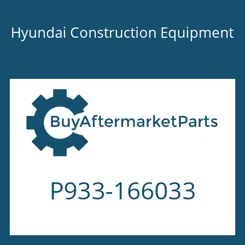 Hyundai Construction Equipment P933-166033 - HOSE ASSY-ORFS&THD
