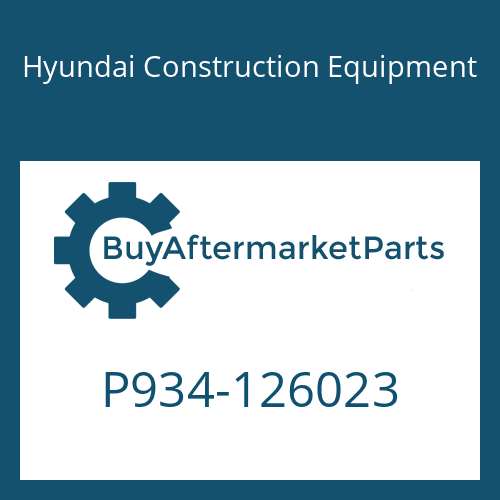 Hyundai Construction Equipment P934-126023 - HOSE ASSY