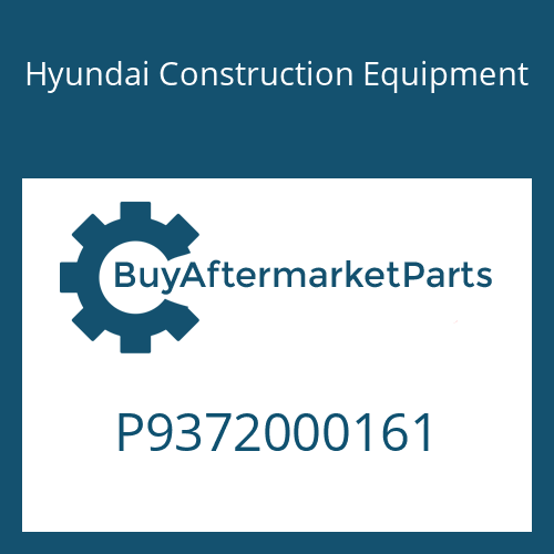 Hyundai Construction Equipment P9372000161 - SCREW-HEX S/HEAD CAP