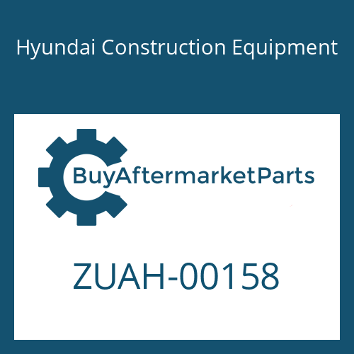 Hyundai Construction Equipment ZUAH-00158 - BOOT-RUBBER