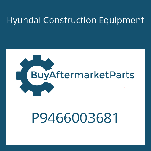 Hyundai Construction Equipment P9466003681 - PIVOT-SUPPORT