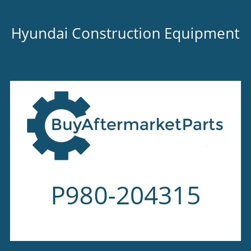 Hyundai Construction Equipment P980-204315 - HOSE ASSY-ORFS&FLG