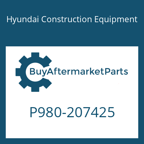 Hyundai Construction Equipment P980-207425 - HOSE ASSY-ORFS&FLG