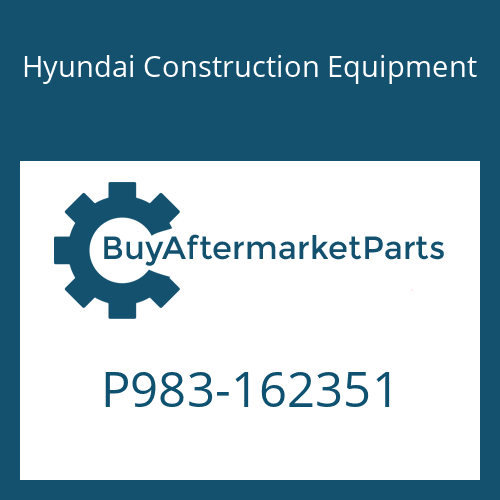 Hyundai Construction Equipment P983-162351 - HOSE ASSY-ORFS&FLG