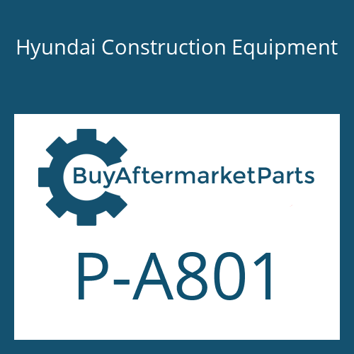 Hyundai Construction Equipment P-A801 - PUMP ASSY-GEAR