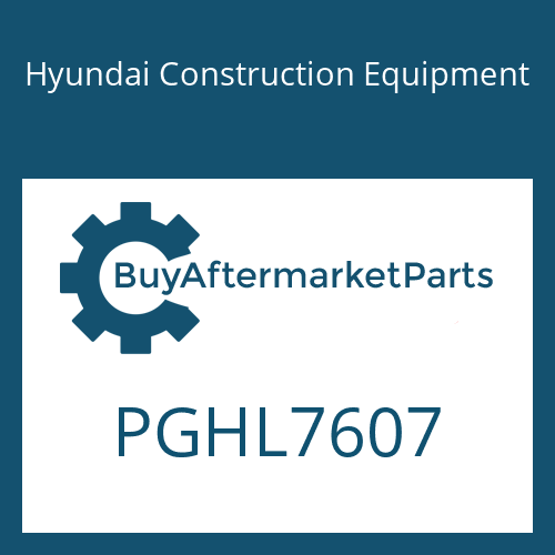 Hyundai Construction Equipment PGHL7607 - GUIDE