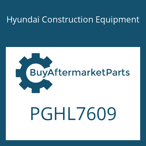 Hyundai Construction Equipment PGHL7609 - PRODUCT GUIDE