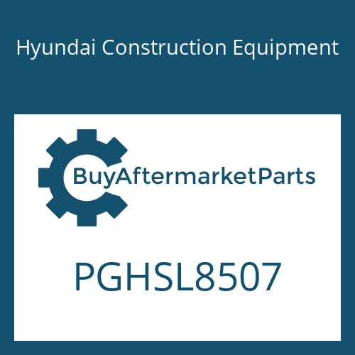 Hyundai Construction Equipment PGHSL8507 - PRUDUCT GUIDE