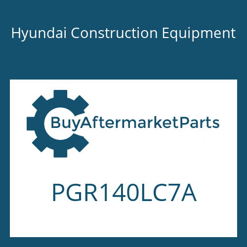 Hyundai Construction Equipment PGR140LC7A - PRODUCT GUIDE
