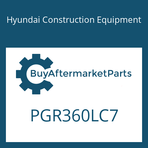Hyundai Construction Equipment PGR360LC7 - PRODUCT GUADE