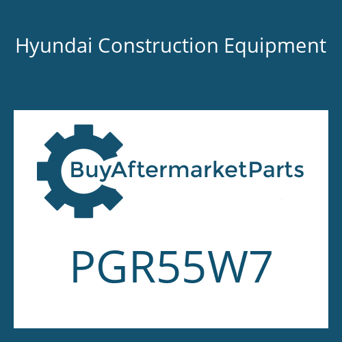 Hyundai Construction Equipment PGR55W7 - PRODUCT GUIDE