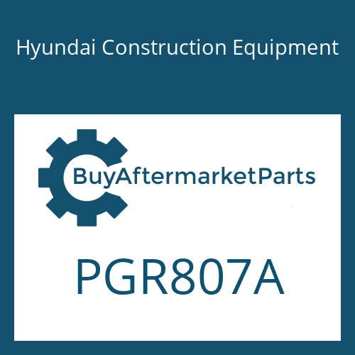 Hyundai Construction Equipment PGR807A - PRODUCT GUIDE FOR R80-7A