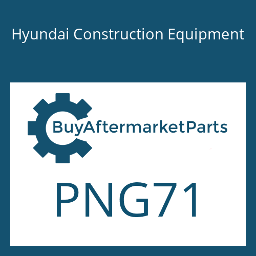Hyundai Construction Equipment PNG71 - O-RING