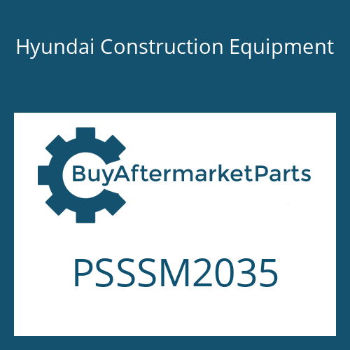 Hyundai Construction Equipment PSSSM2035 - SCREW-SET
