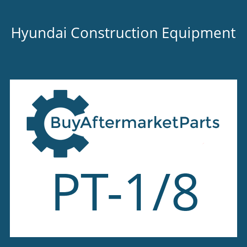 Hyundai Construction Equipment PT-1/8 - PLUG