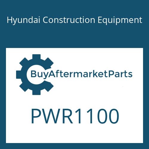 Hyundai Construction Equipment PWR1100 - CERCLIP