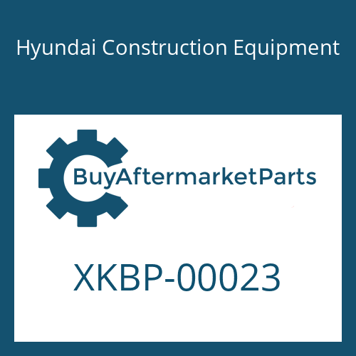 Hyundai Construction Equipment XKBP-00023 - STOPPER