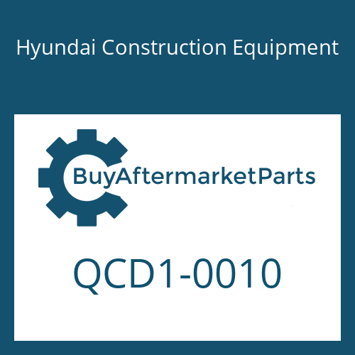 Hyundai Construction Equipment QCD1-0010 - 350-350-150 CARTON DOUBLE BOX