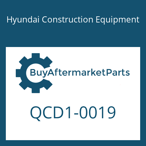 Hyundai Construction Equipment QCD1-0019 - 250-150-150 CARTON DOUBLE BOX