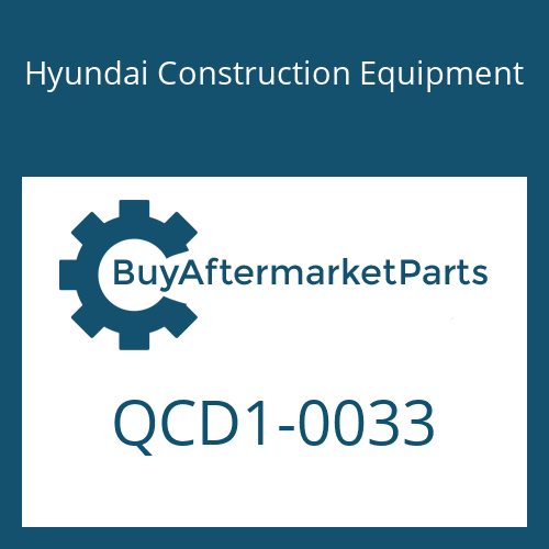 Hyundai Construction Equipment QCD1-0033 - 500-250-200 CARTON DOUBLE BOX