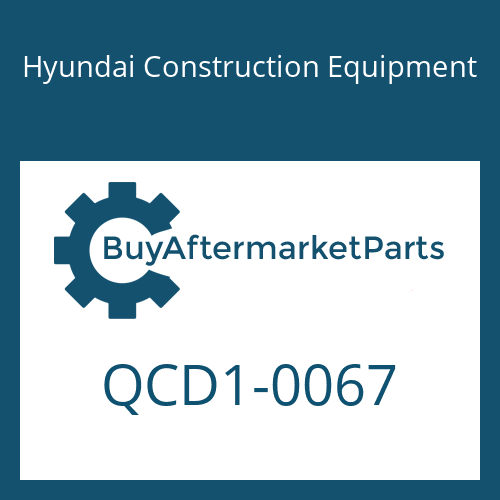 Hyundai Construction Equipment QCD1-0067 - 170-170-320 CARTON DOUBLE BOX