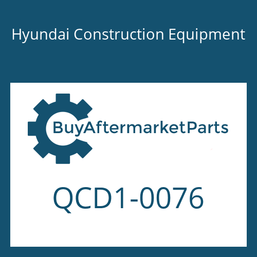 Hyundai Construction Equipment QCD1-0076 - 200-200-100 CARTON DOUBLE BOX