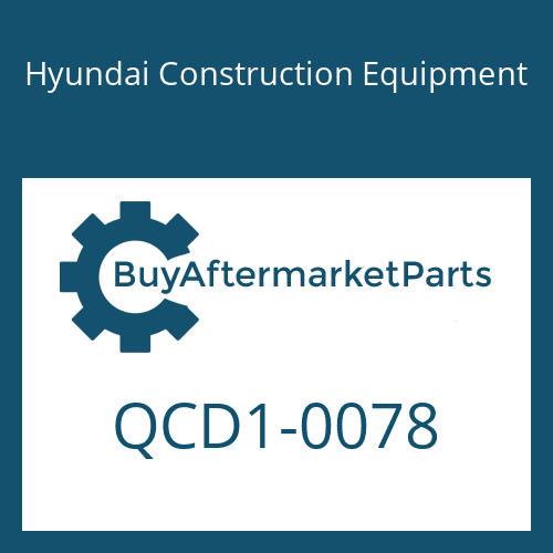 Hyundai Construction Equipment QCD1-0078 - 150-150-150 CARTON DOUBLE BOX